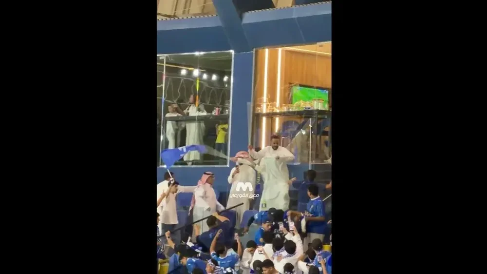 Confrontos após Al Hilal-Al Nassr (Foto: X)